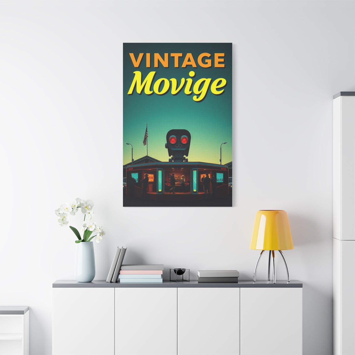 Elite Vintage Movie Posters Art Vision Wall Art & Canvas Print