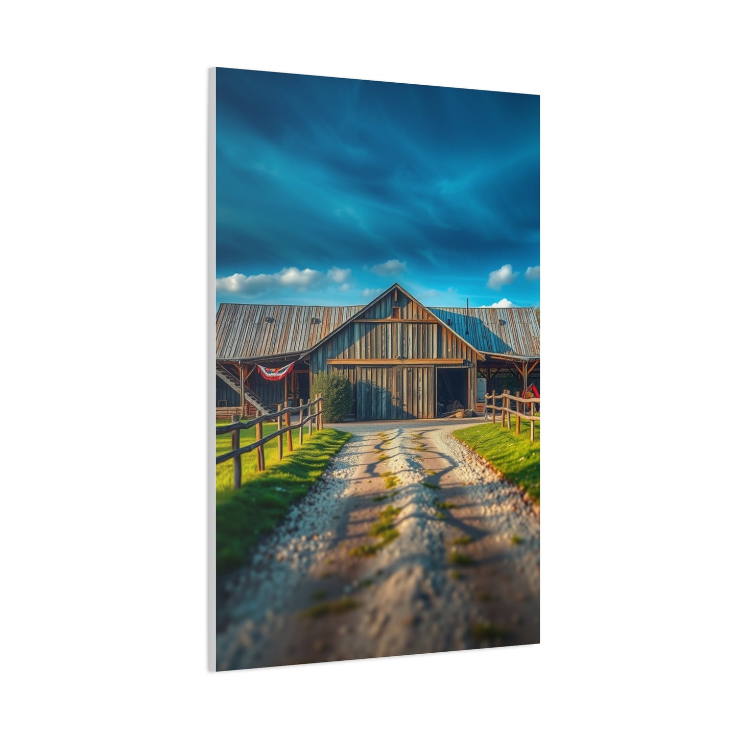 Classic Barnscape Exposition Wall Art & Canvas Print