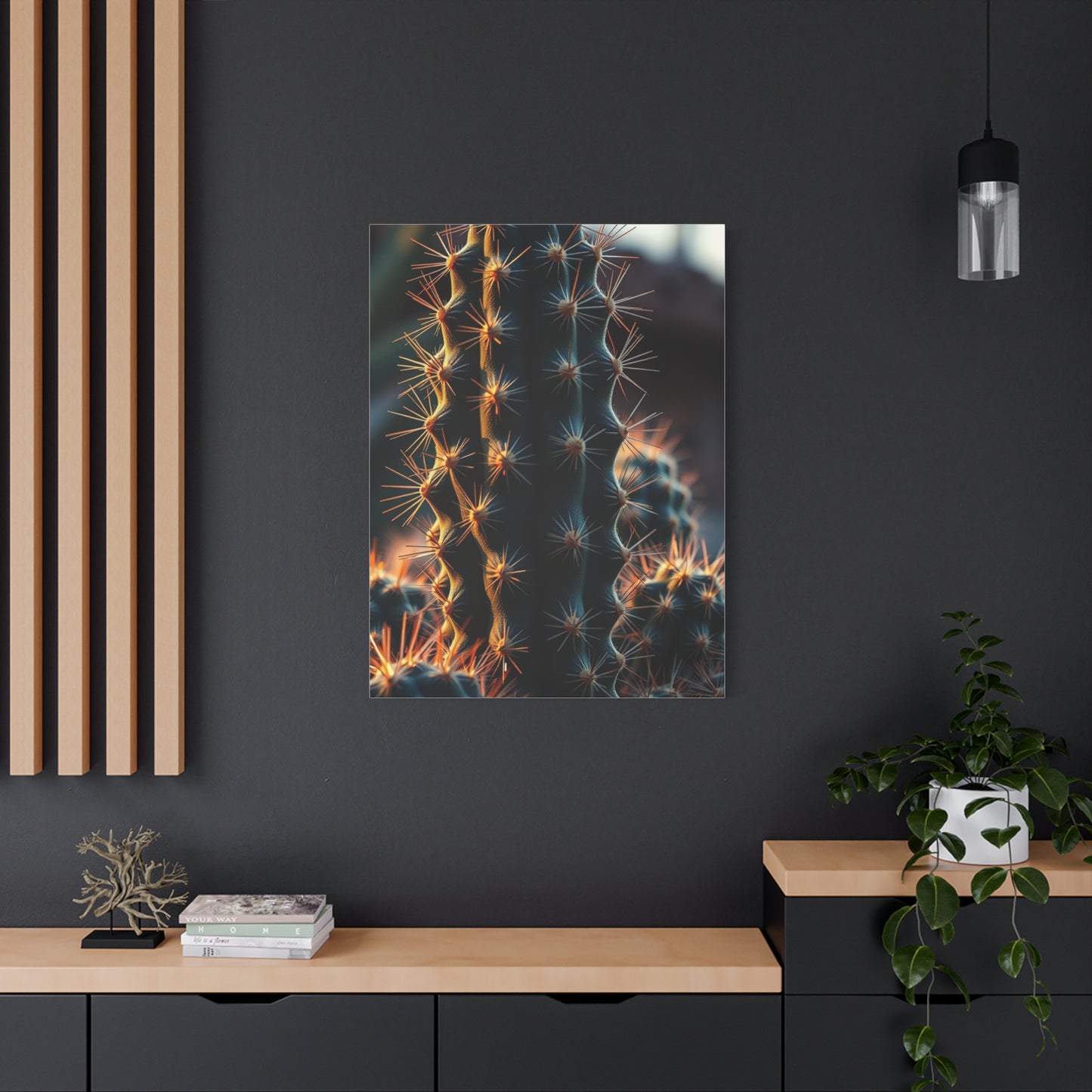 Cactus Reverie Canvas Wall Art & Canvas Print