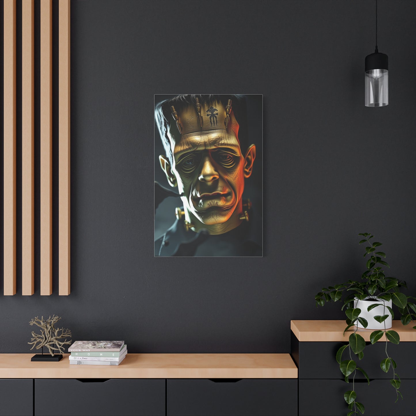 Vision Frankenstein Art Art Wall Art & Canvas Print