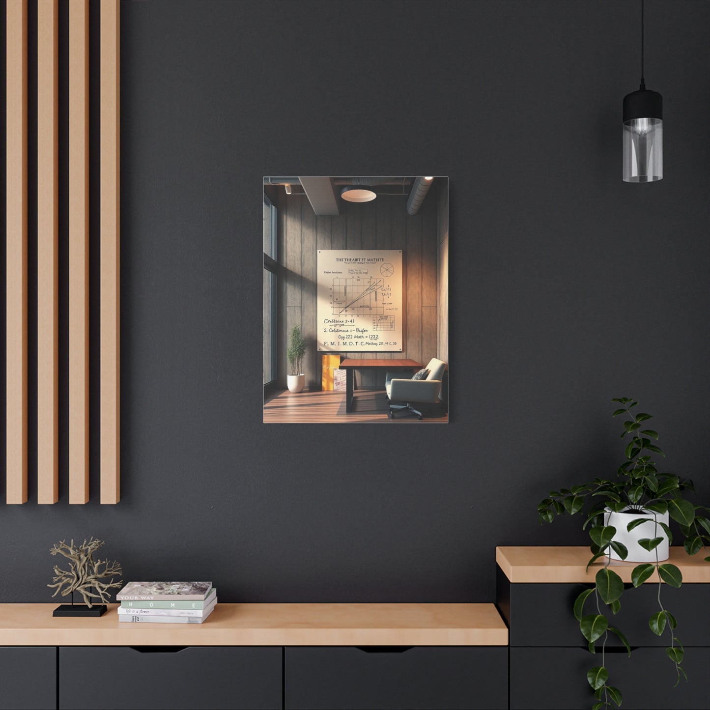 Supreme Modern Math Art for Creative Spaces Collection Wall Art & Canvas Print