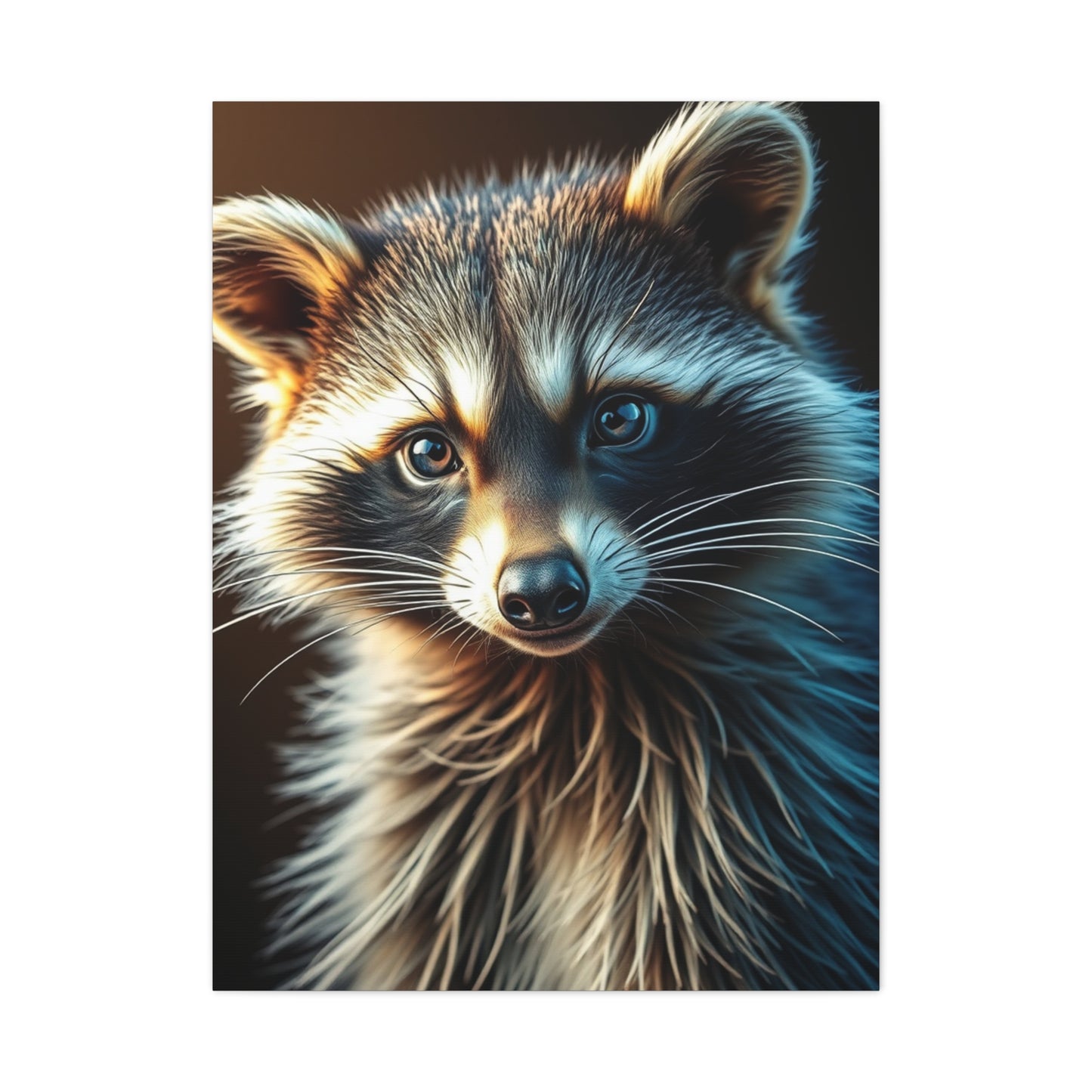 Elite Raccoon Art Vision Wall Art & Canvas Print