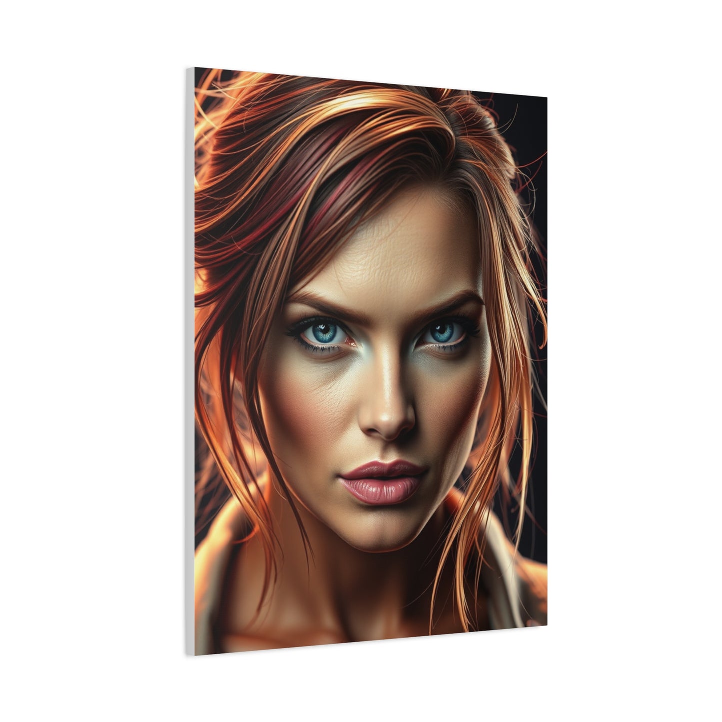 Moss Silhouette Grandeur Wall Art & Canvas Print