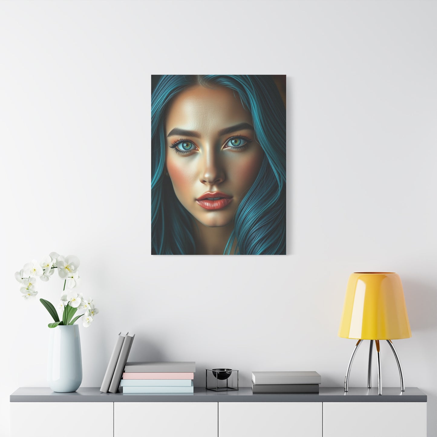 Azure Reverie Canvas wall art & canvas print