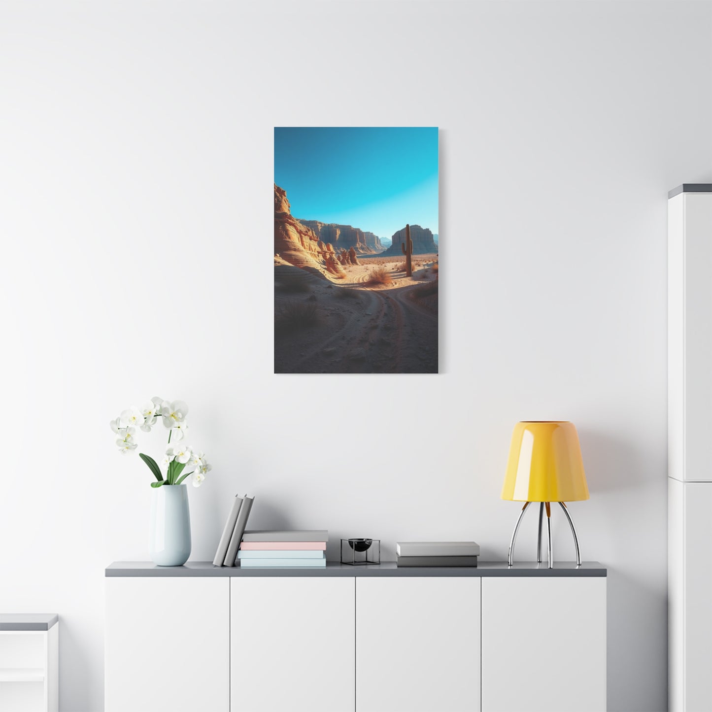 Sienna Horizon Painting Wall Art & Canvas Print