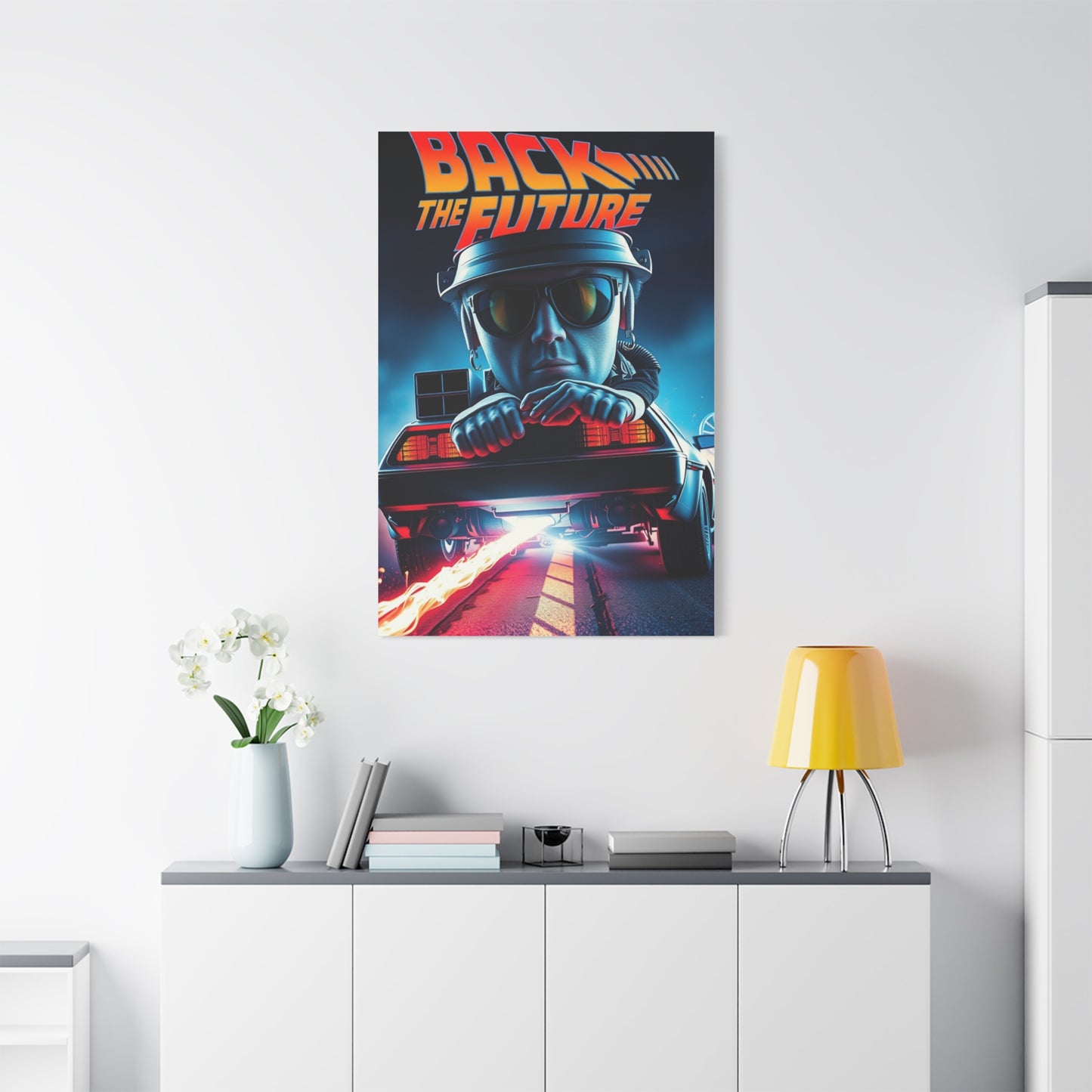 Elite Back to the Future Art Vision Wall Art & Canvas Print