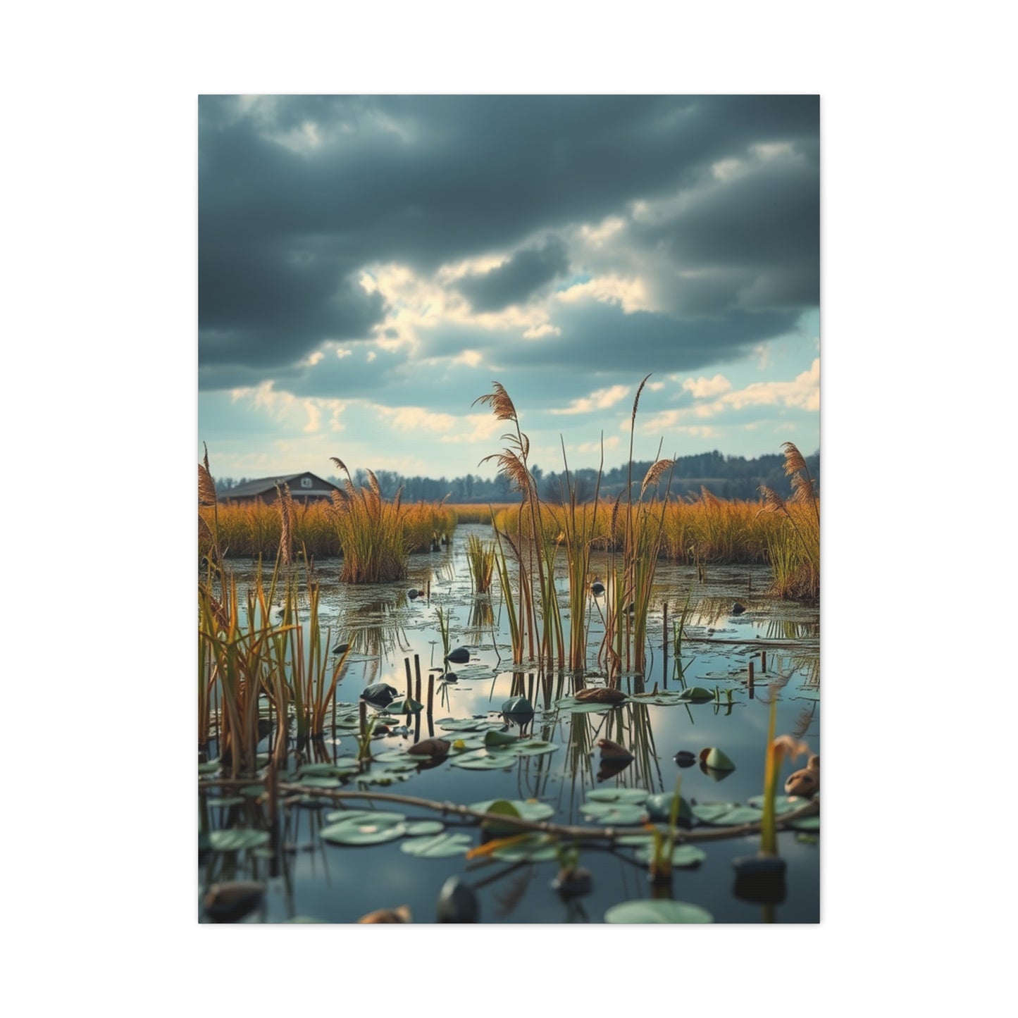 Supreme Marsh & Swamp Art Collection Wall Art & Canvas Print