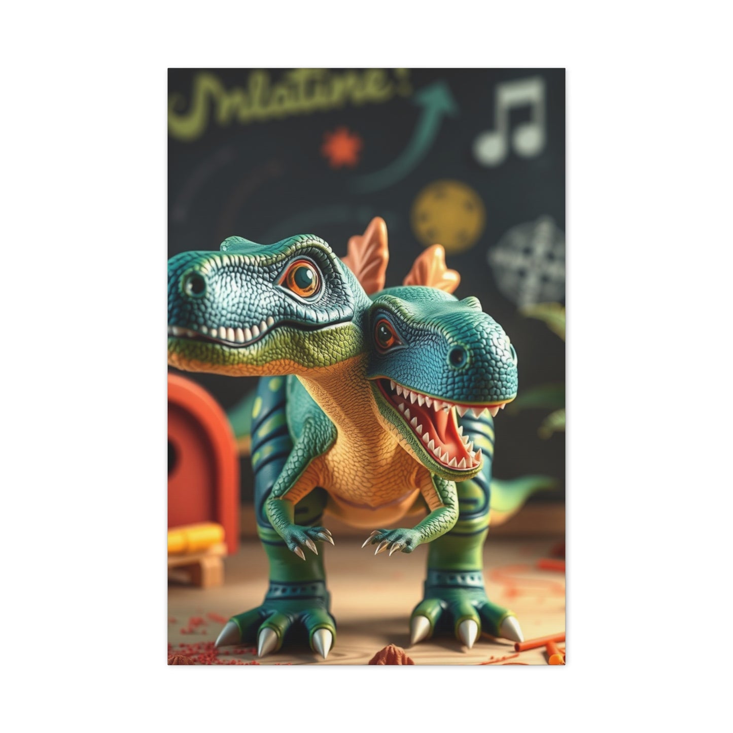 Vision Kid’s Dinosaur Art Art Wall Art & Canvas Print