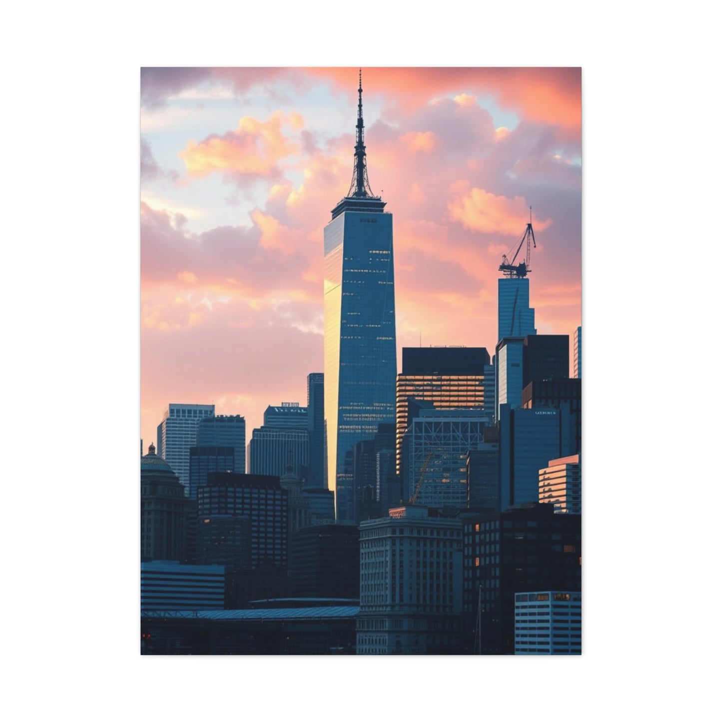 Vision NYC Skyline Art Art Wall Art & Canvas Print