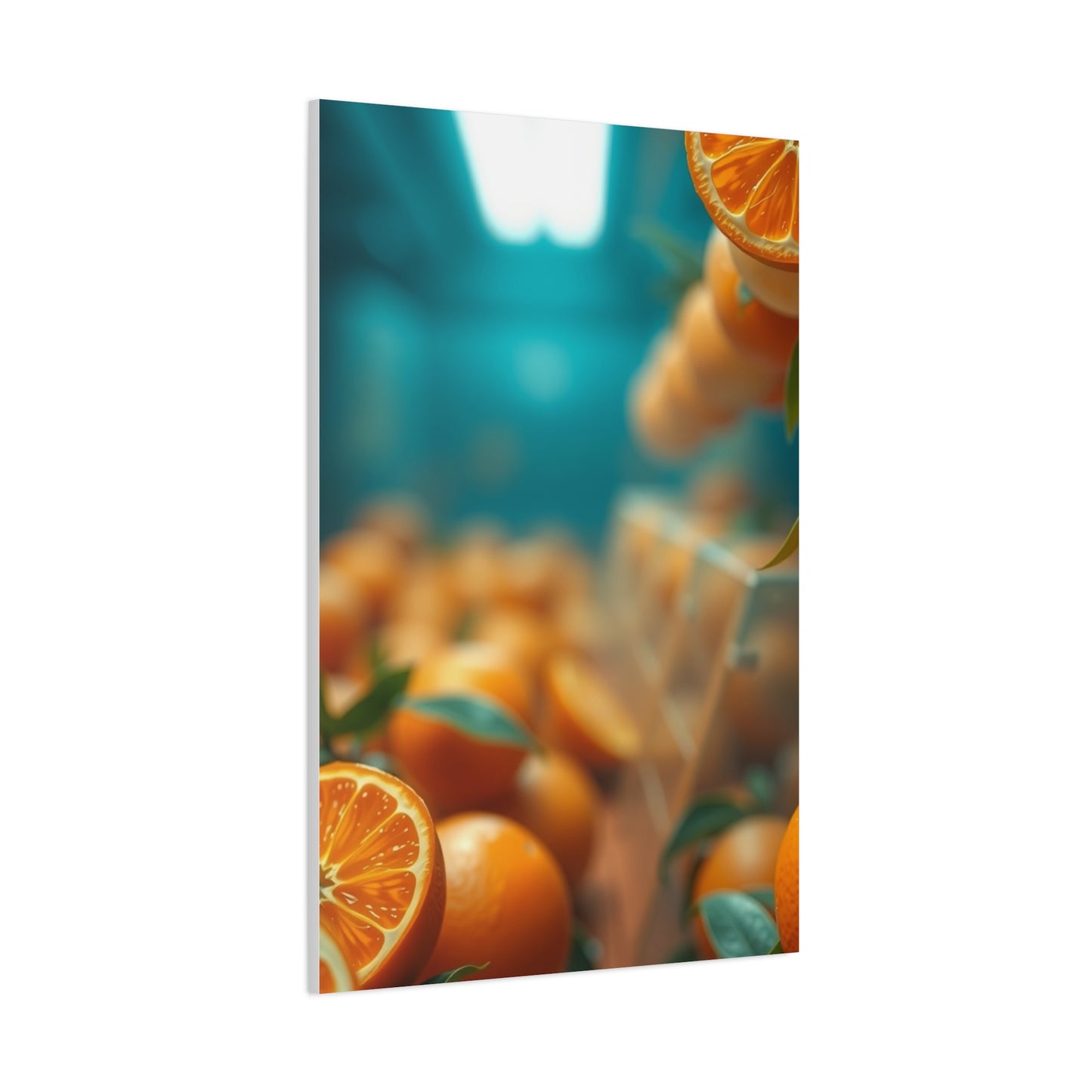 Tangerine Illumination Art Wall Art & Canvas Print