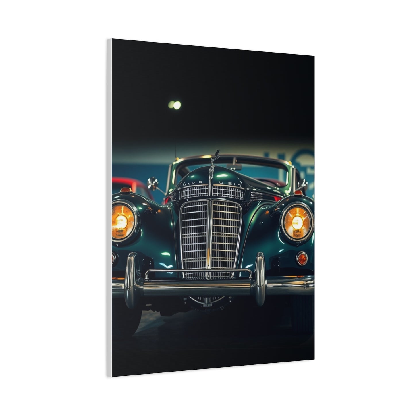 Antique Automobile Elegance Wall Art & Canvas Print