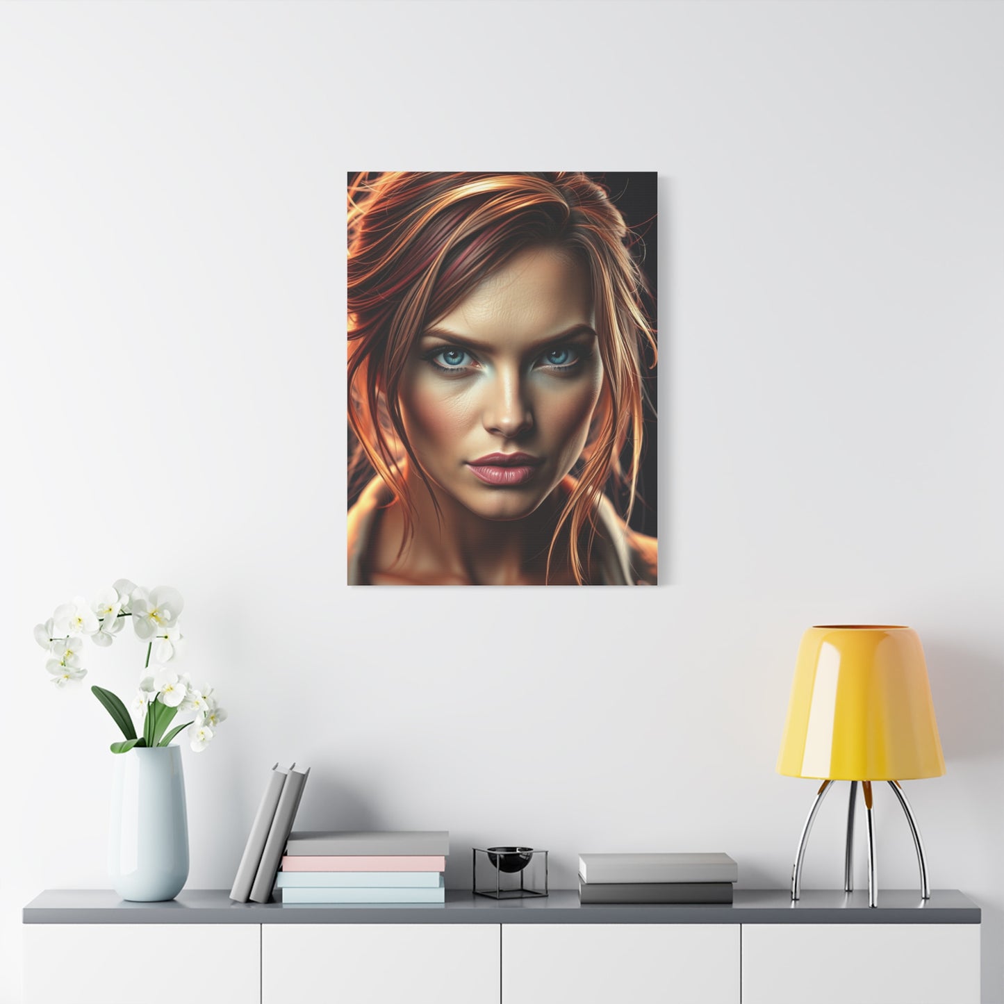 Moss Silhouette Grandeur Wall Art & Canvas Print