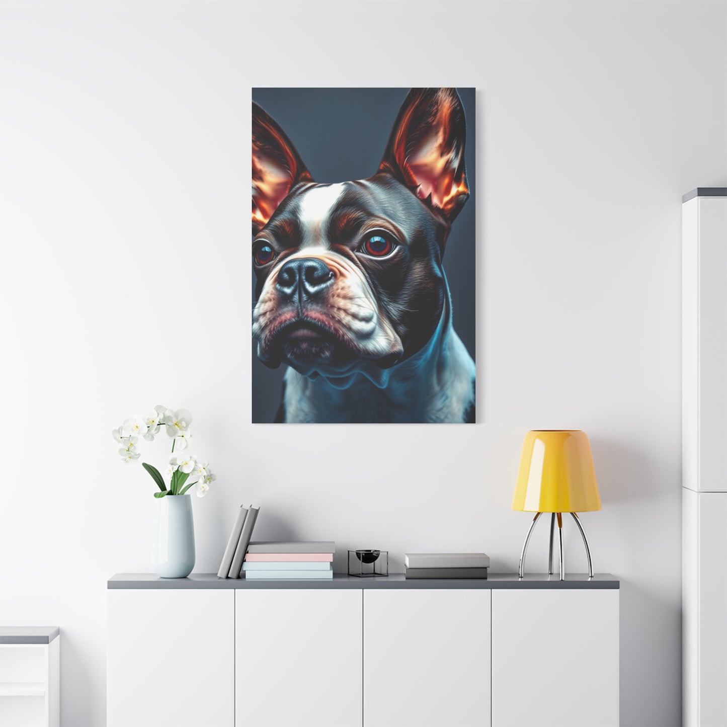 Supreme Boston Terrier Art Collection Wall Art & Canvas Print