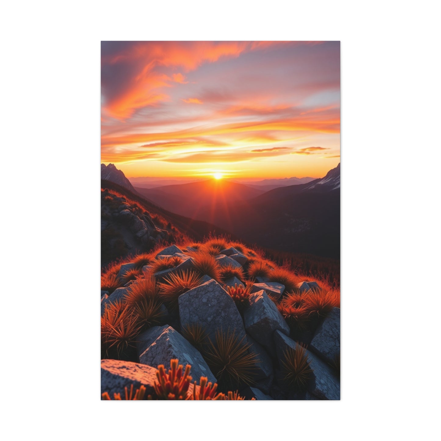 Aurora & Twilight: Pinnacle Panorama Wall Art & Canvas Print