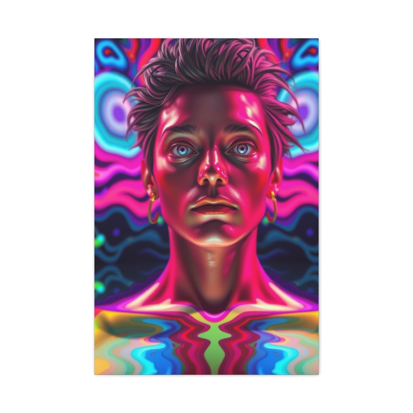 Mystic Vortex Creation Wall Art & Canvas Print