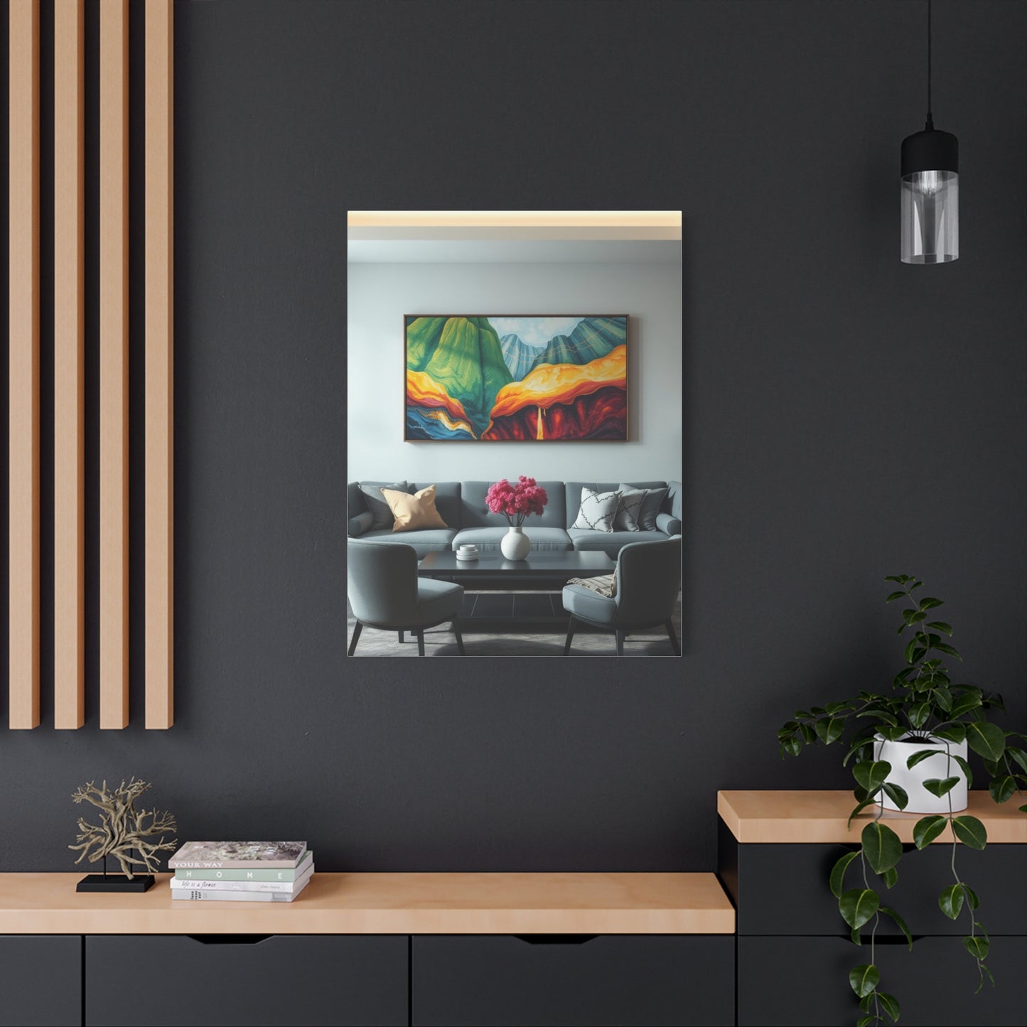 Opulent Salon Masterpiece Wall Art & Canvas Print