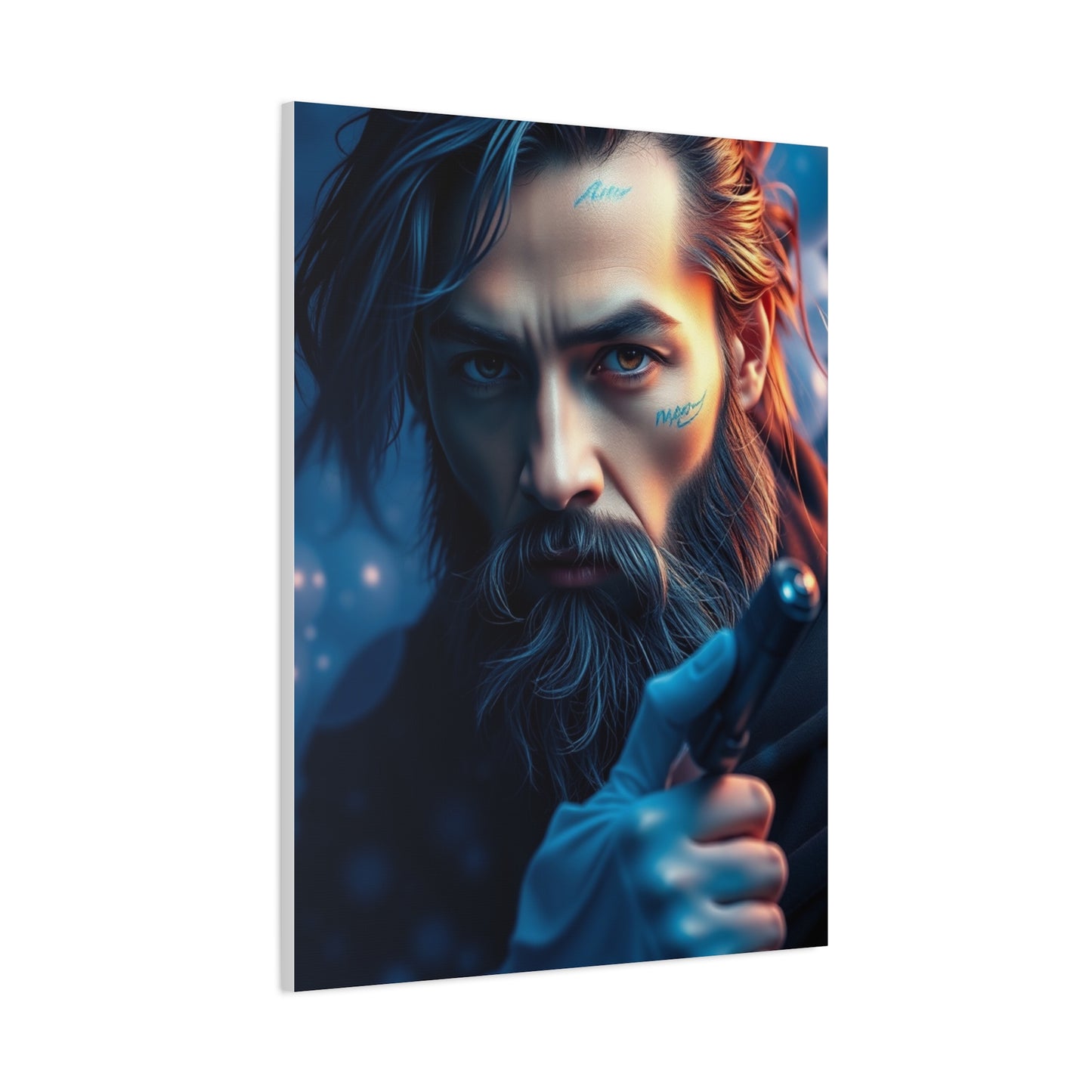 Sapphire Elegance Wall Art Wall Art & Canvas Print