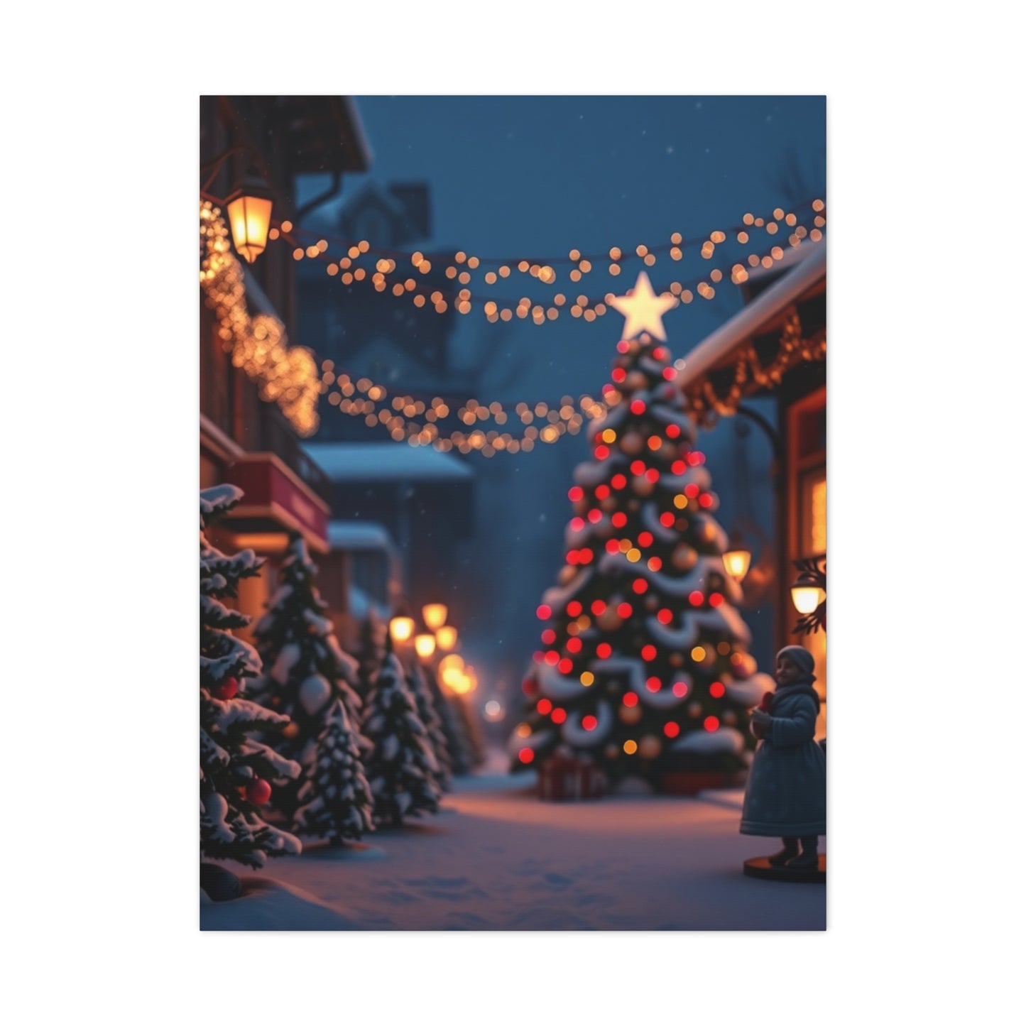 Collection Black Christmas Art Art Wall Art & Canvas Print
