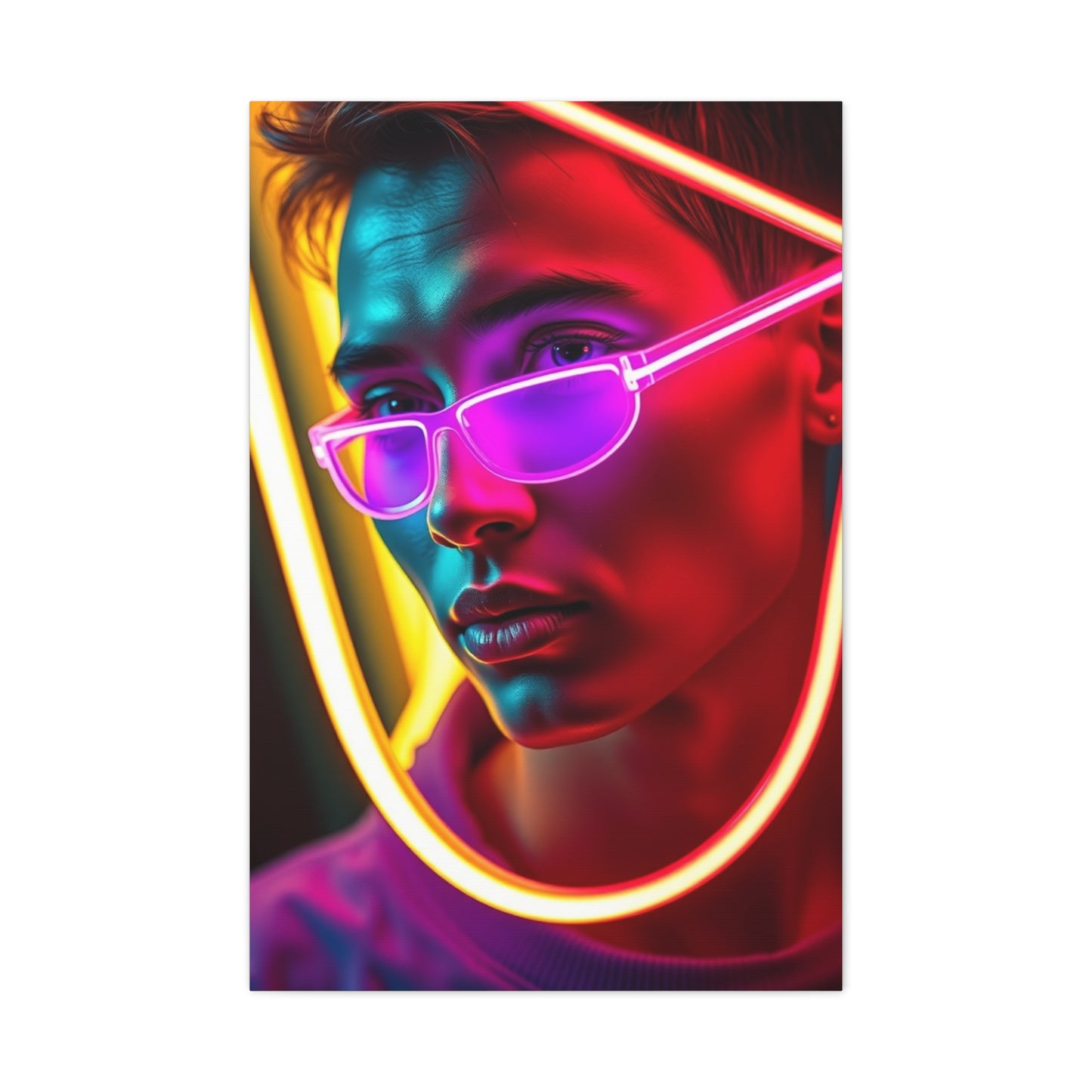 Nocturnal Glow Tableau Wall Art & Canvas Print