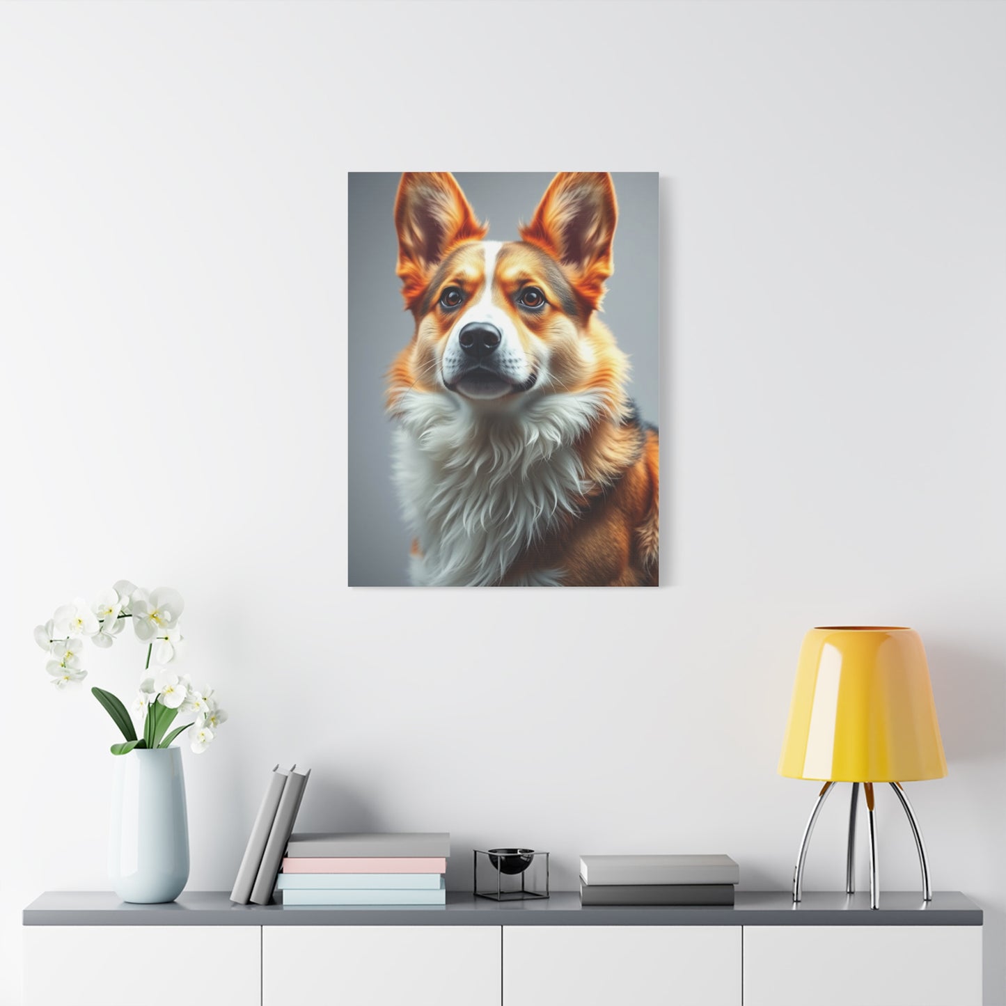 Supreme Corgi Dog Art Collection Wall Art & Canvas Print