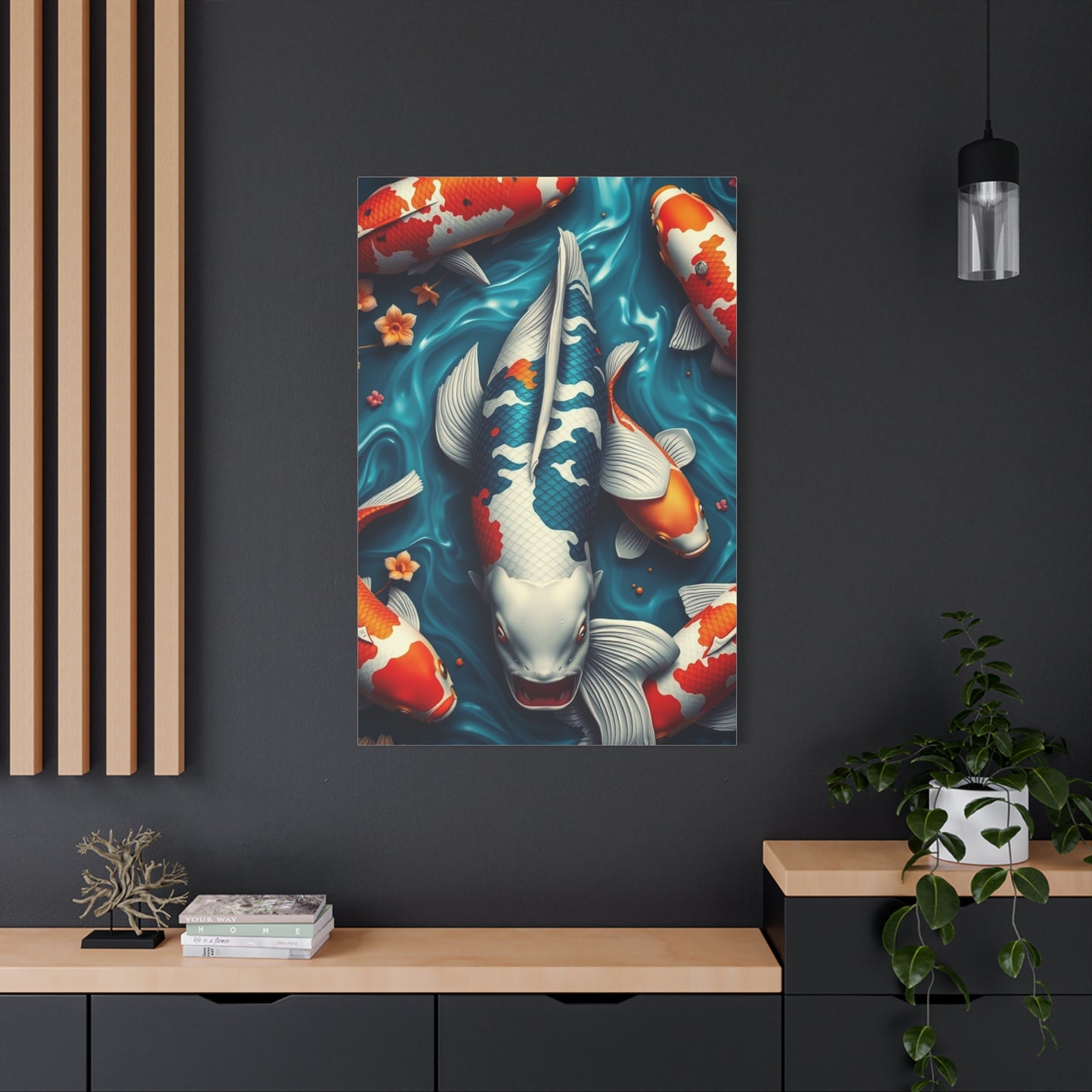 Koi Fish Art Refined Canvas Wall Art & Canvas Print