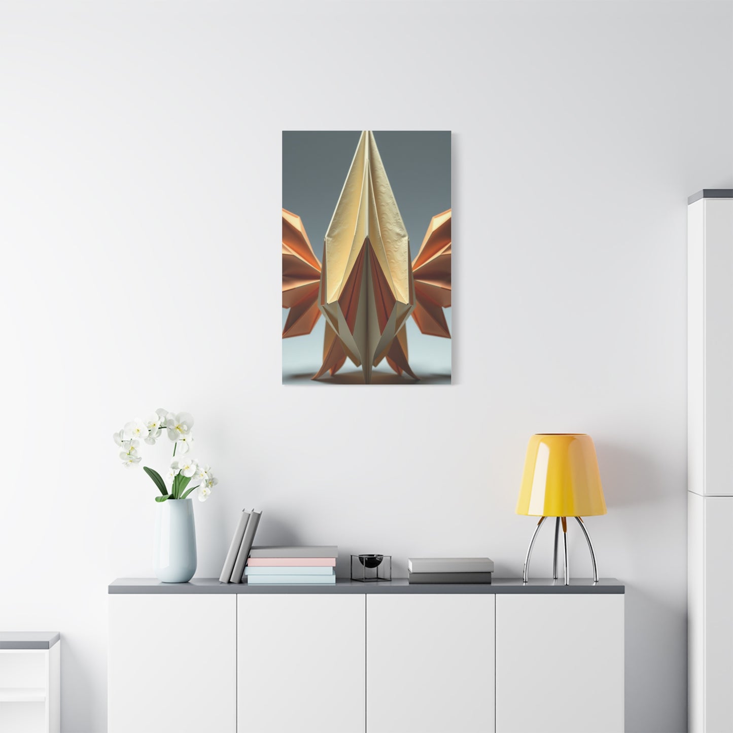 Origami Enigma Canvas Wall Art & Canvas Print