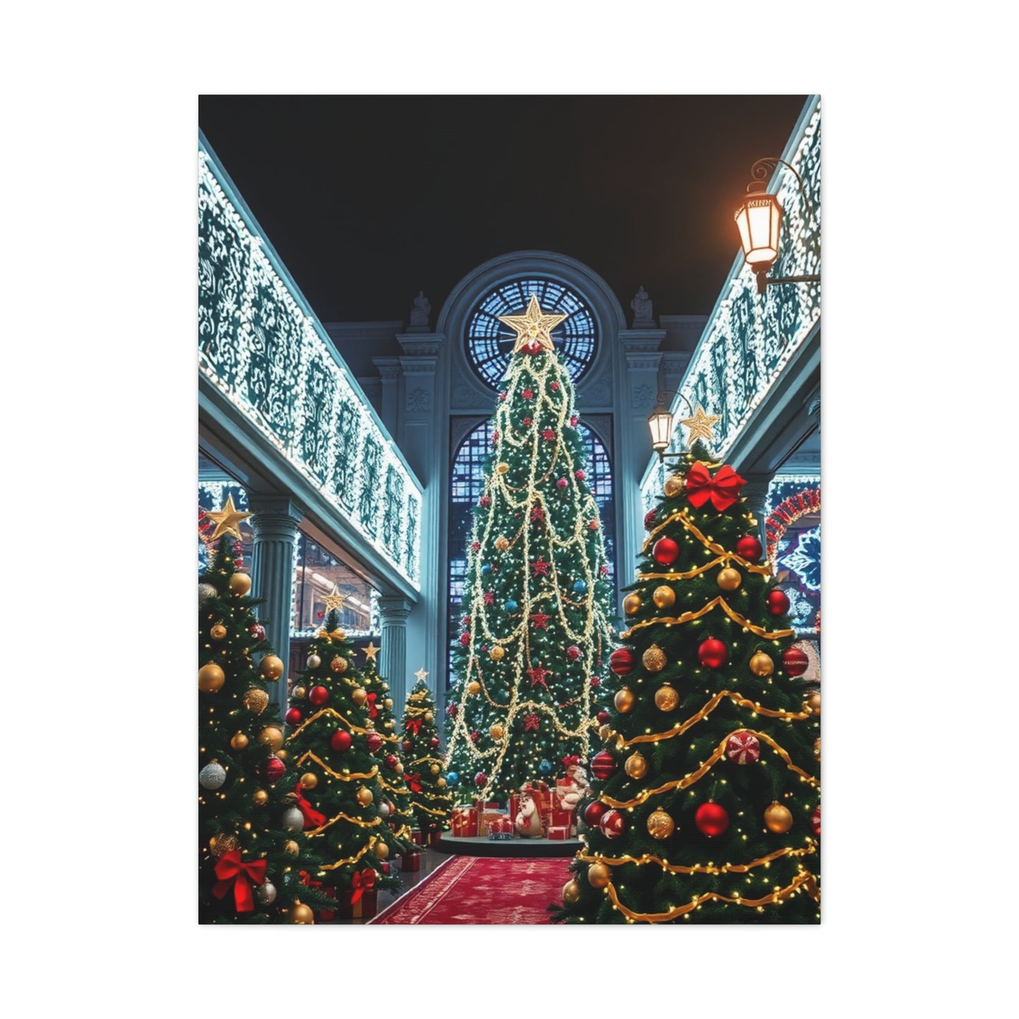 Lavish Christmas Reverie Canvas