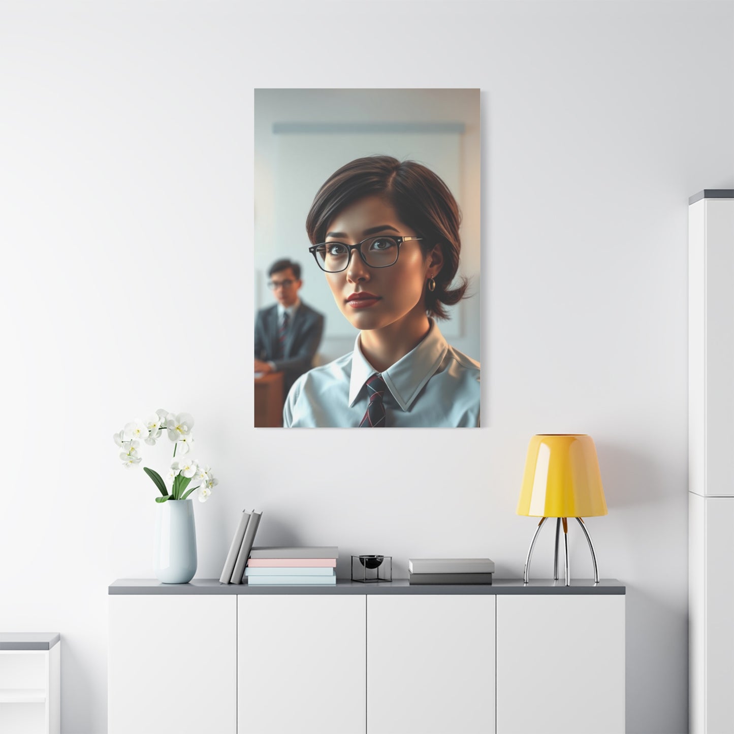 Vision The Office Character Art Art Wall Art & Canvas Print