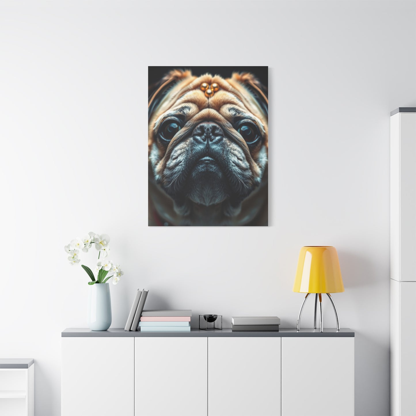 Vision Pug Art Art Wall Art & Canvas Print