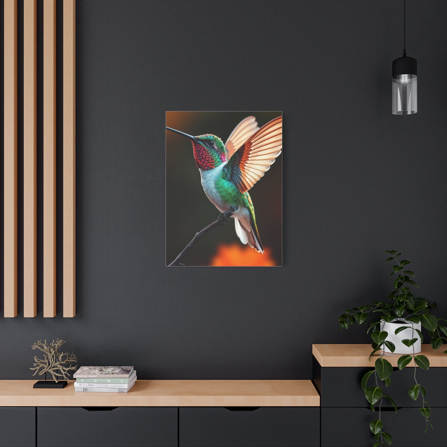 Humming Bird Art Luxury Canvas Wall Art & Canvas Print