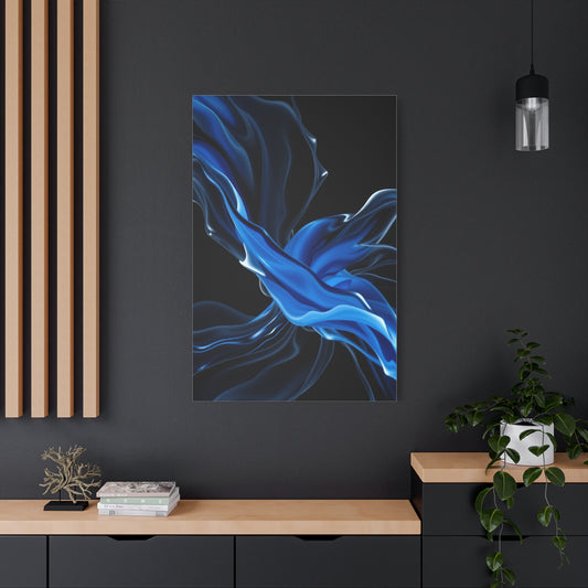 Supreme Black, White & Blue Art Collection Wall Art & Canvas Print