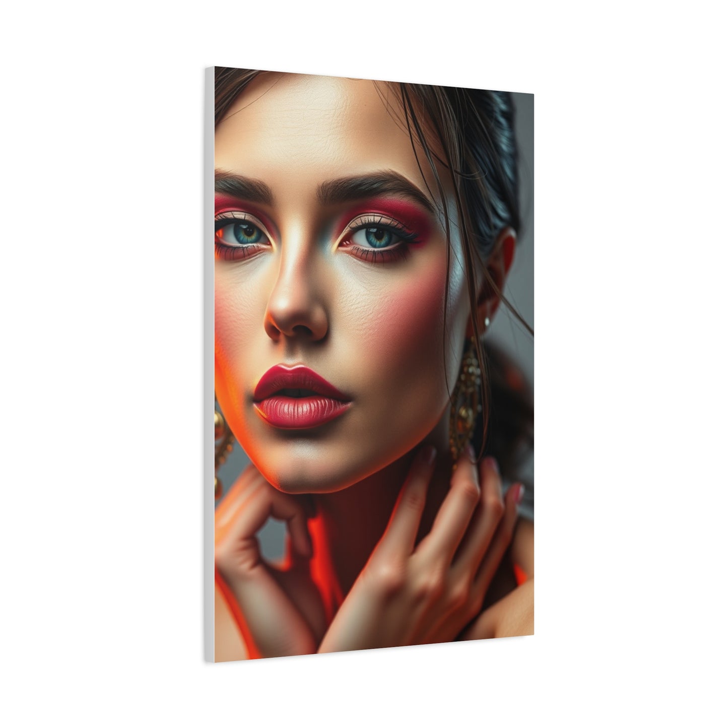 Masterpiece Makeup & Cosmetics Art Vision Wall Art & Canvas Print