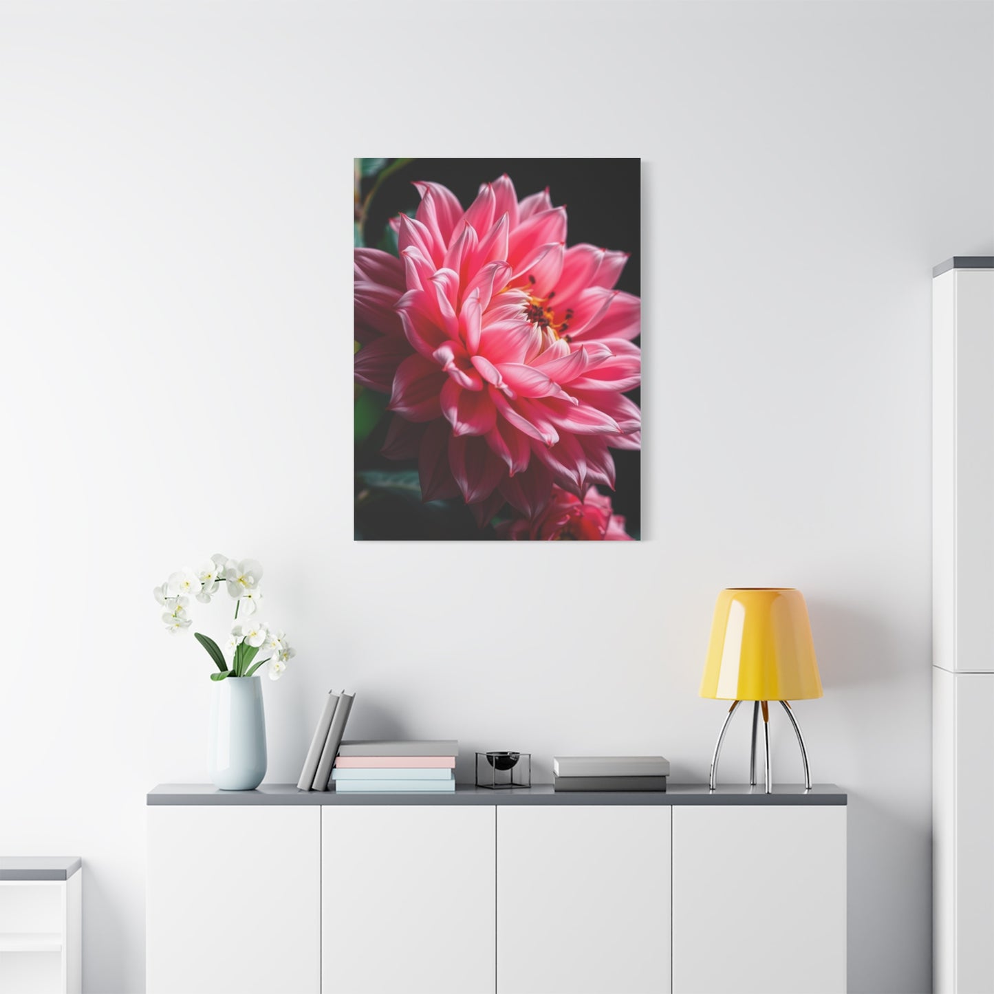 Petal Harmony Portrait Wall Art & Canvas Print
