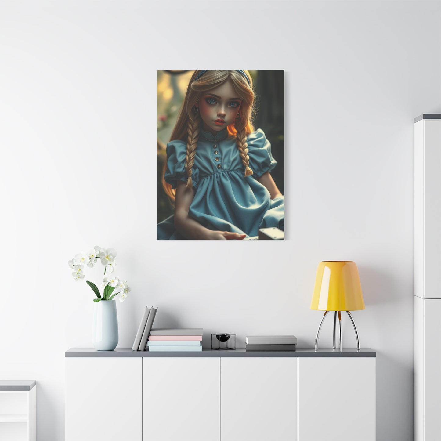 Supreme Alice In Wonderland Characters Art Collection Wall Art & Canvas Print