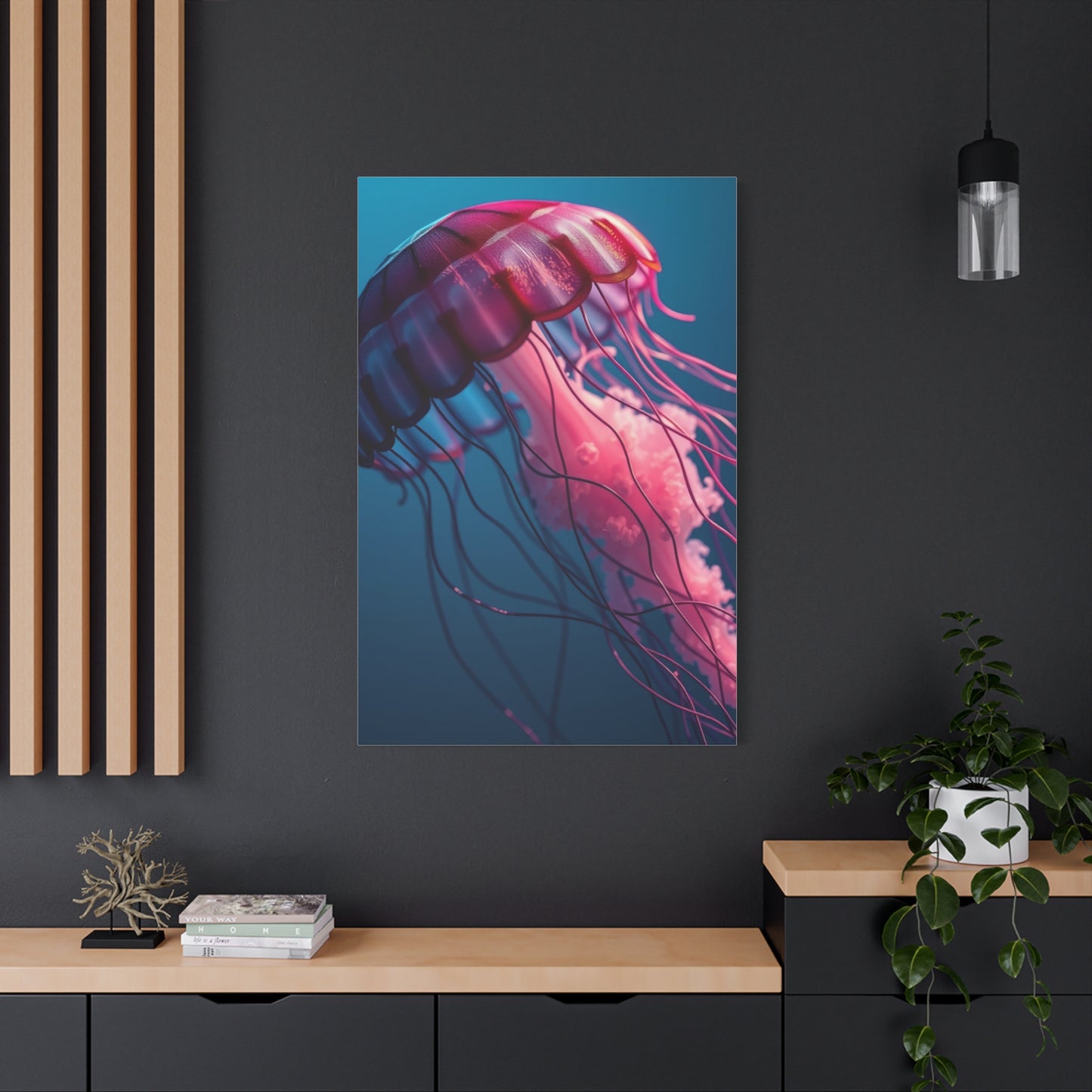 Jellyfish Art Luxury Canvas Wall Art & Canvas Print