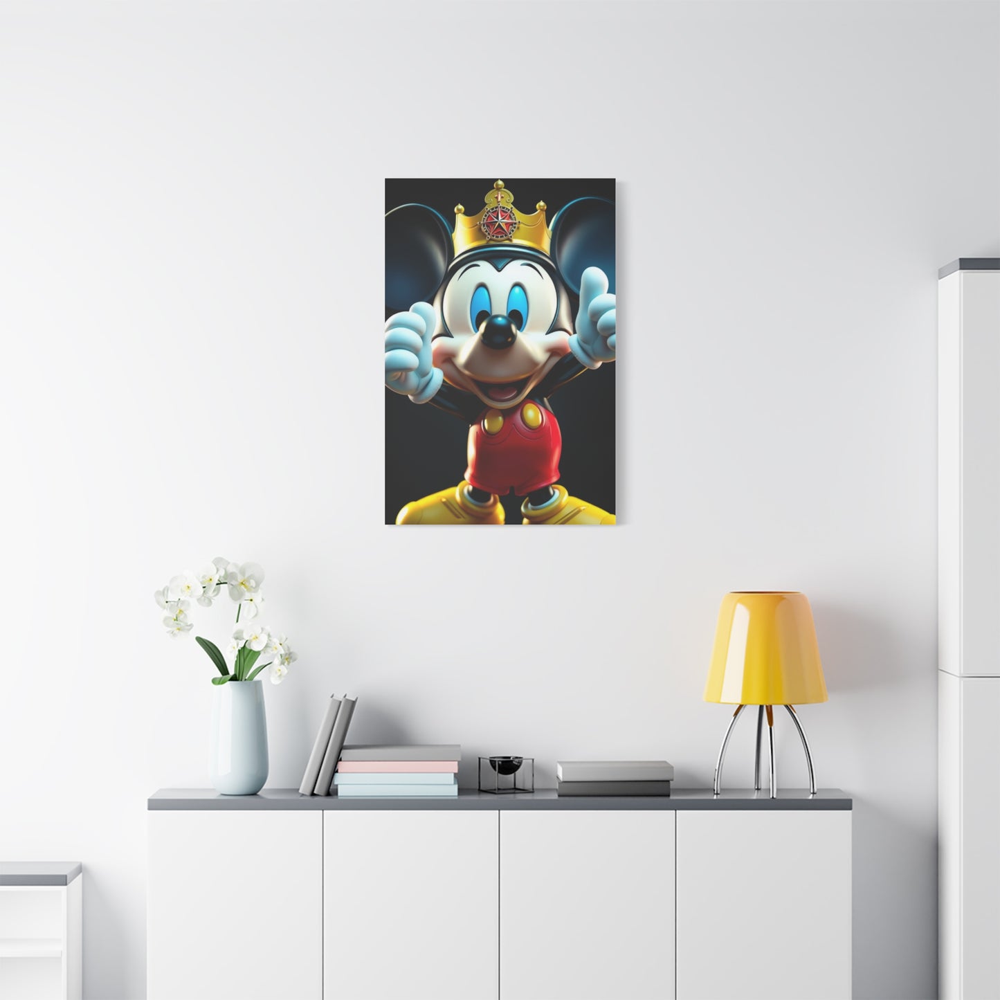 Mouse Luxe Impression Wall Art & Canvas Print