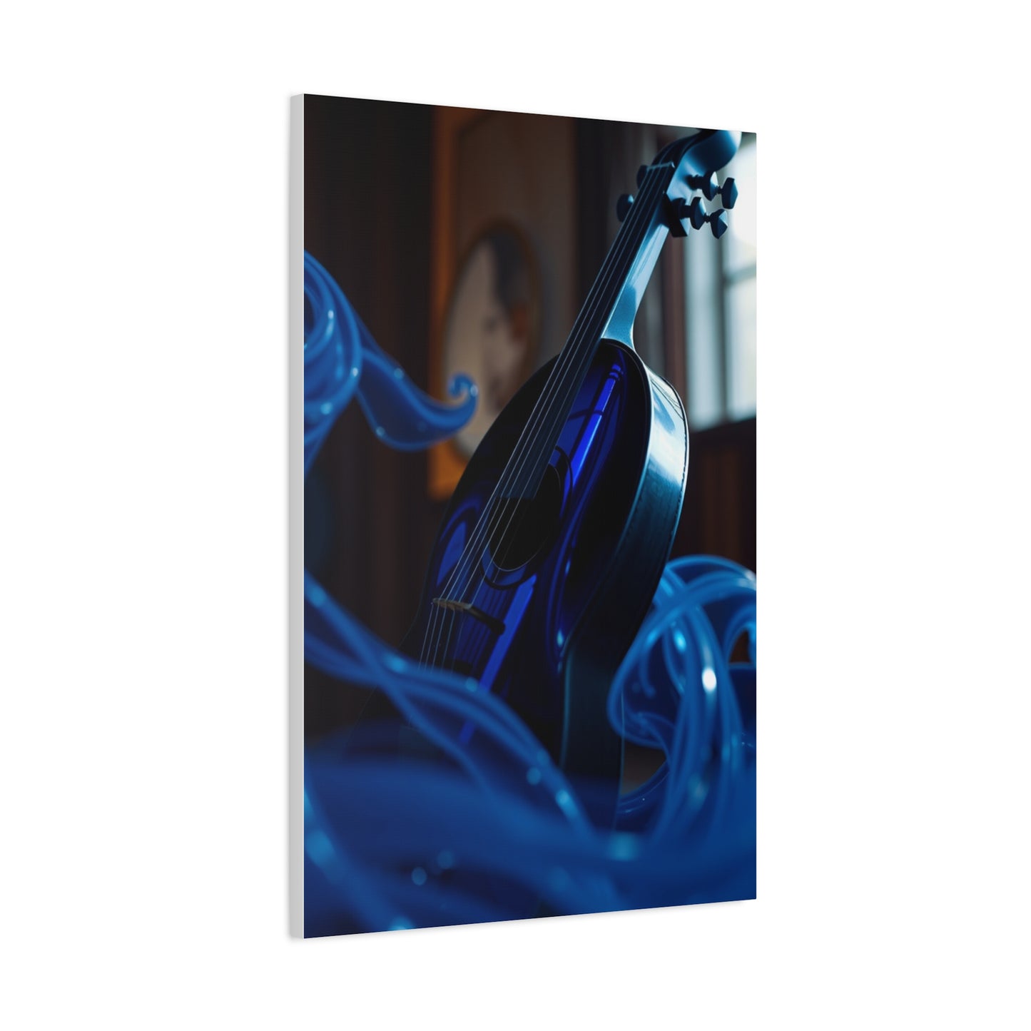 Blue Music Art Refined Canvas Wall Art & Canvas Print