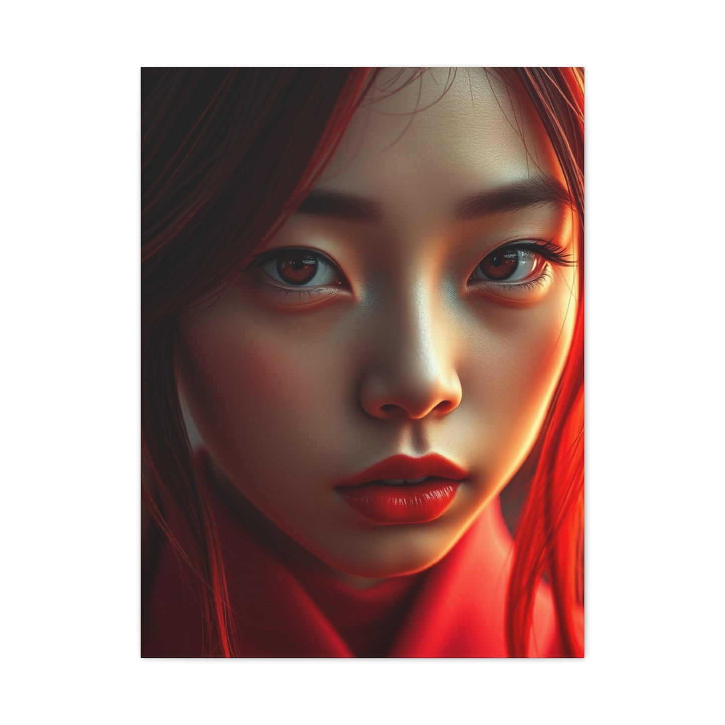 Ruby Brilliance Masterpiece Wall Art & Canvas Print