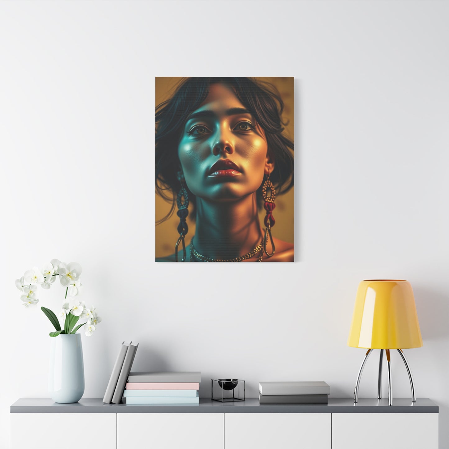 Resplendent Diva Artwork Wall Art & Canvas Print