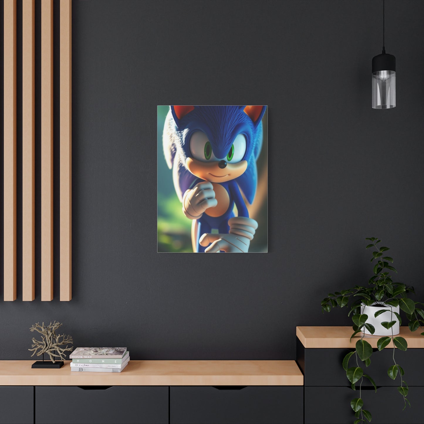 Supreme Sonic the Hedgehog Art Collection Wall Art & Canvas Print