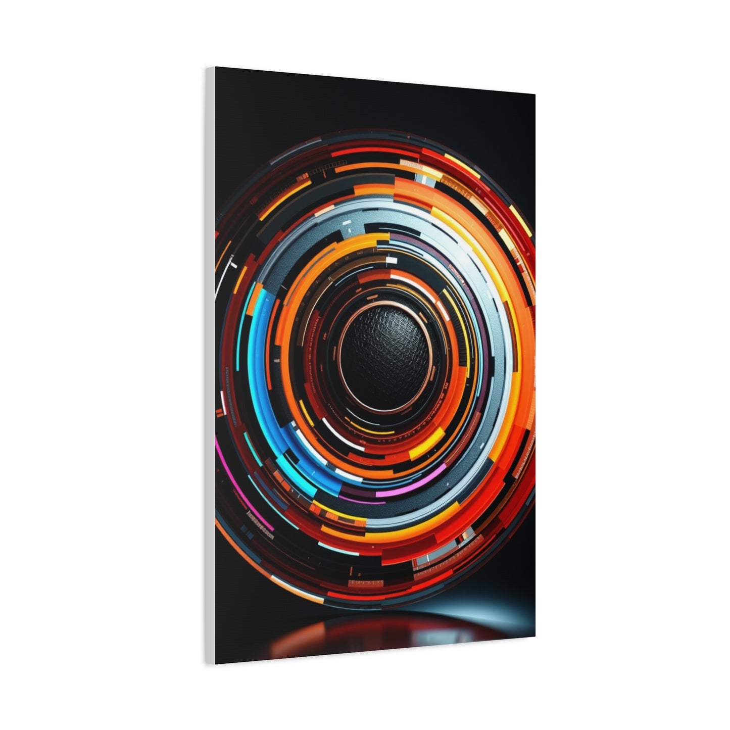 Ethereal Circle Symphony wall art & canvas print