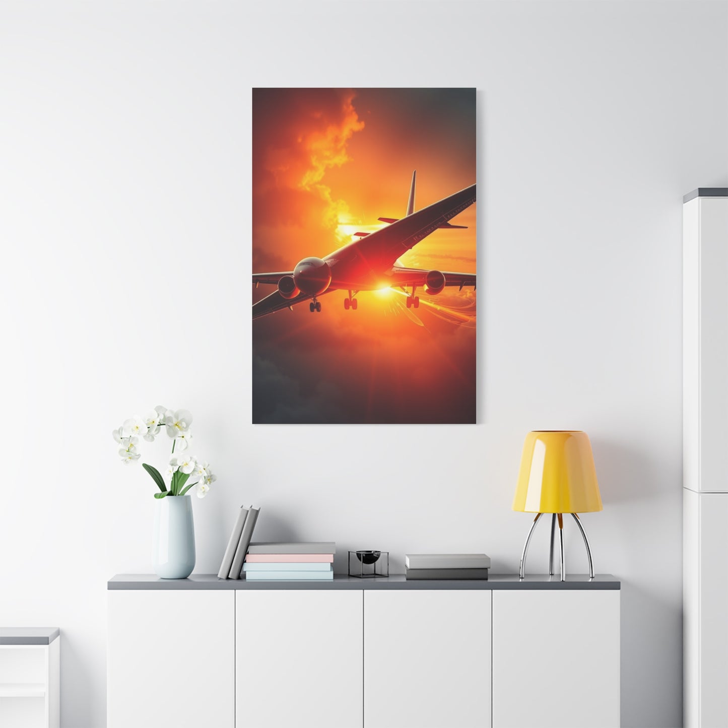 Vision Airplane Art Art Wall Art & Canvas Print