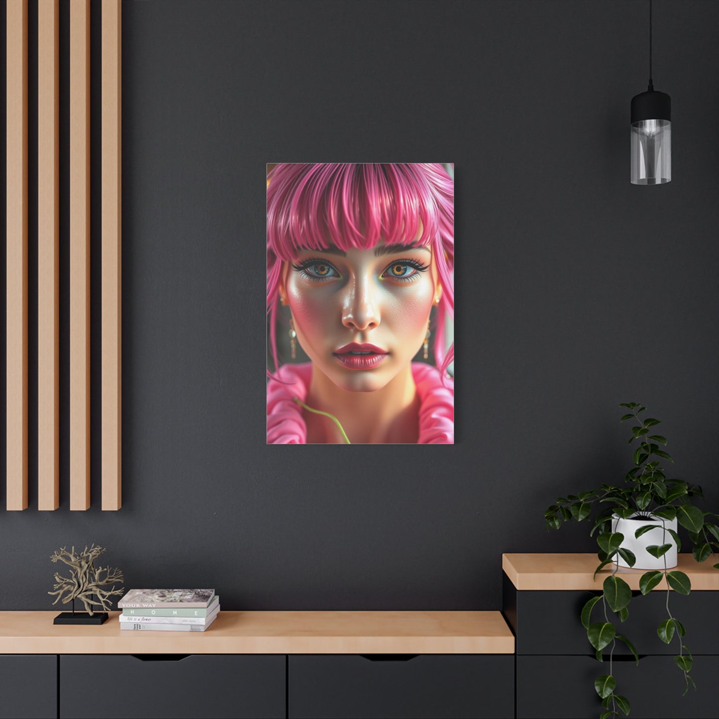 Petal Radiance Canvas Wall Art & Canvas Print