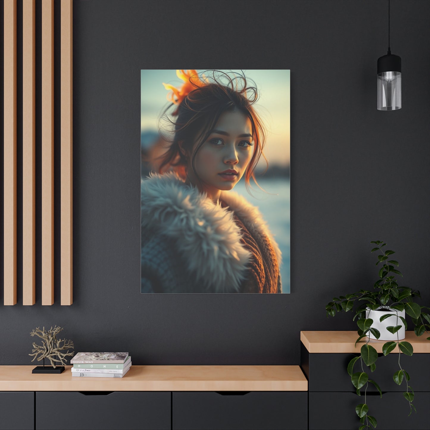 Opulent Sunset Canvas Wall Art & Canvas Print