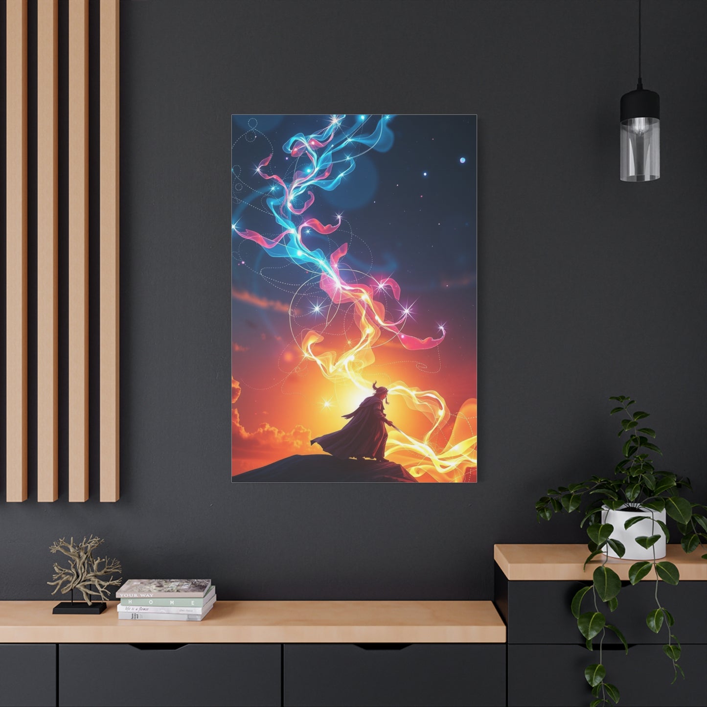 Celestial Dreamscape Canvas Wall Art & Canvas Print