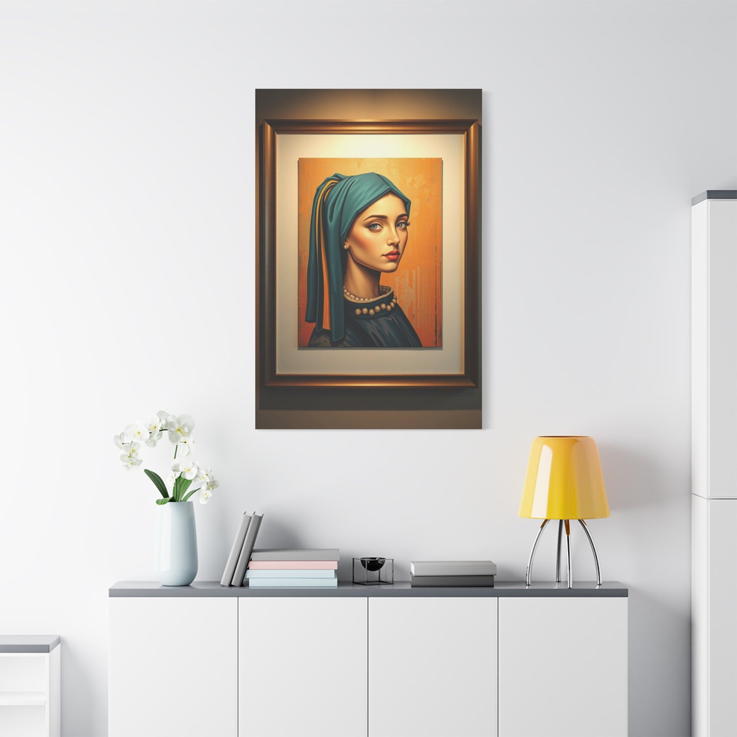 Sleek Eclectic Composition Wall Art & Canvas Print