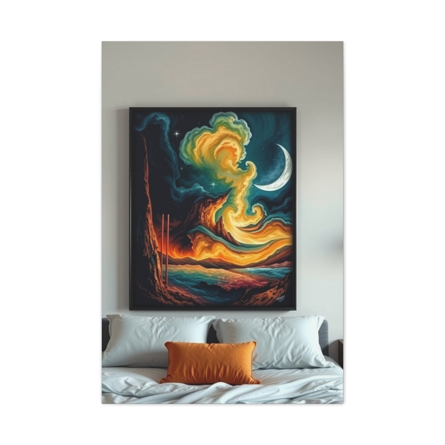 Sophisticated Slumber Mural Wall Art & Canvas Print