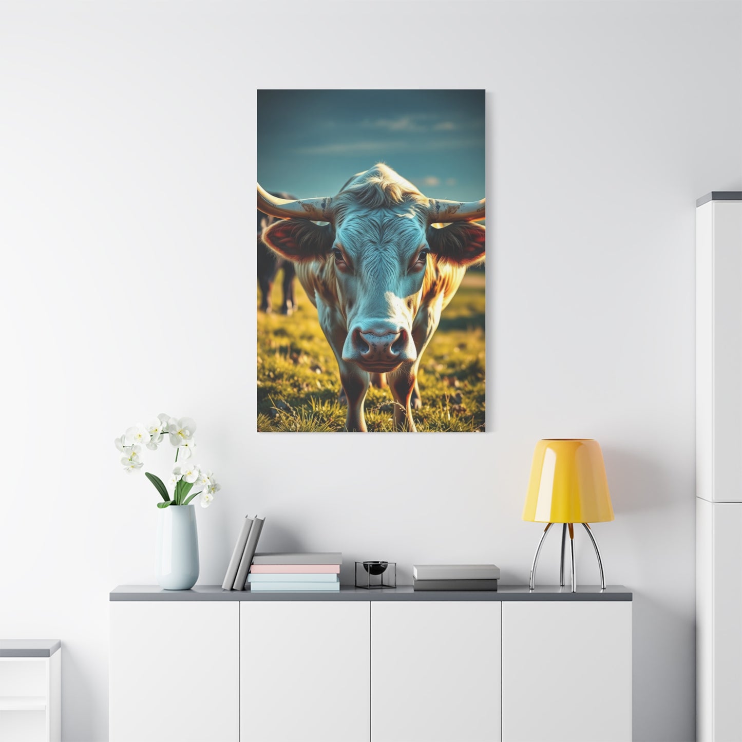 Aurochs Reverie Art Canvas Wall Art & Canvas Print