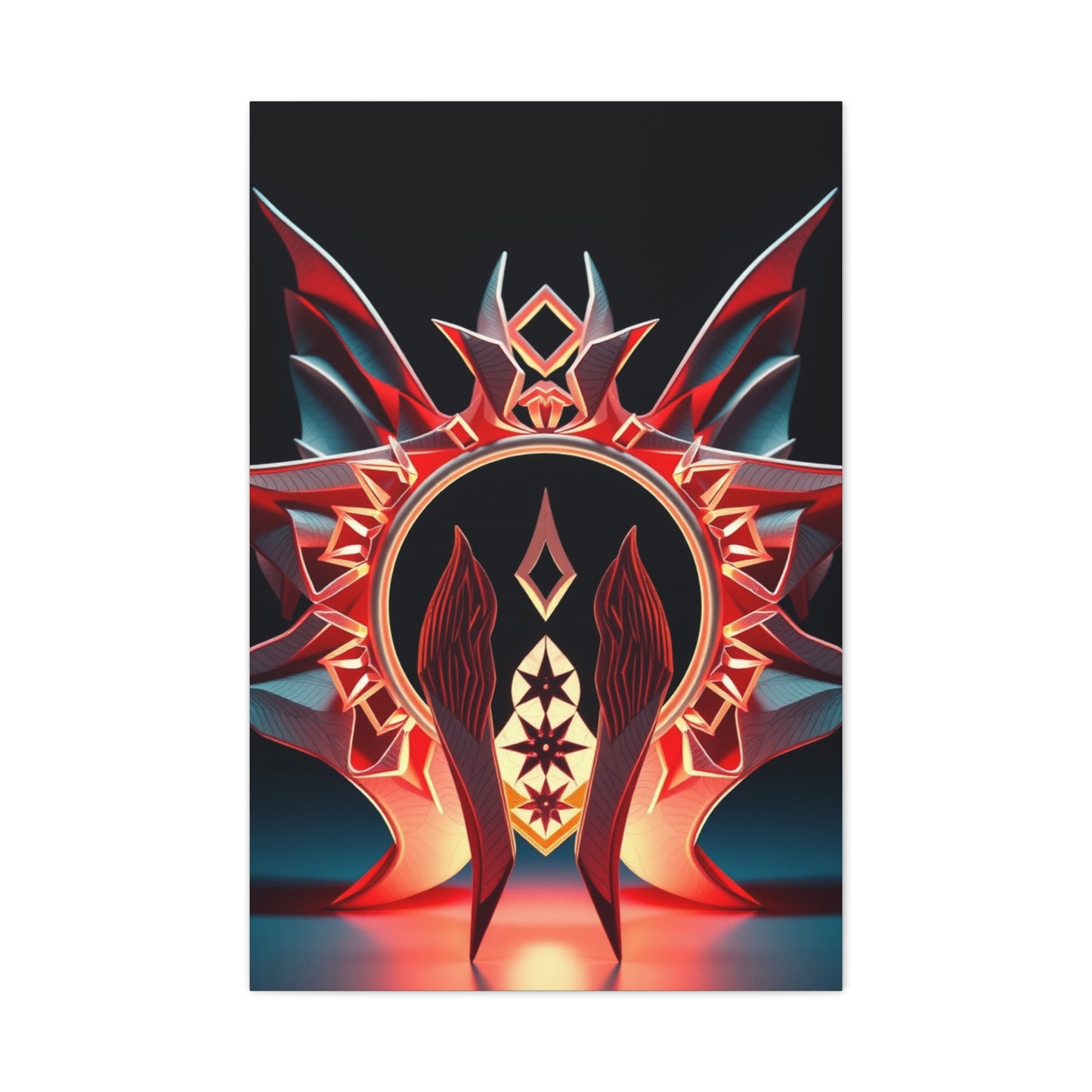 Folded Harmony Masterpiece Wall Art & Canvas Print