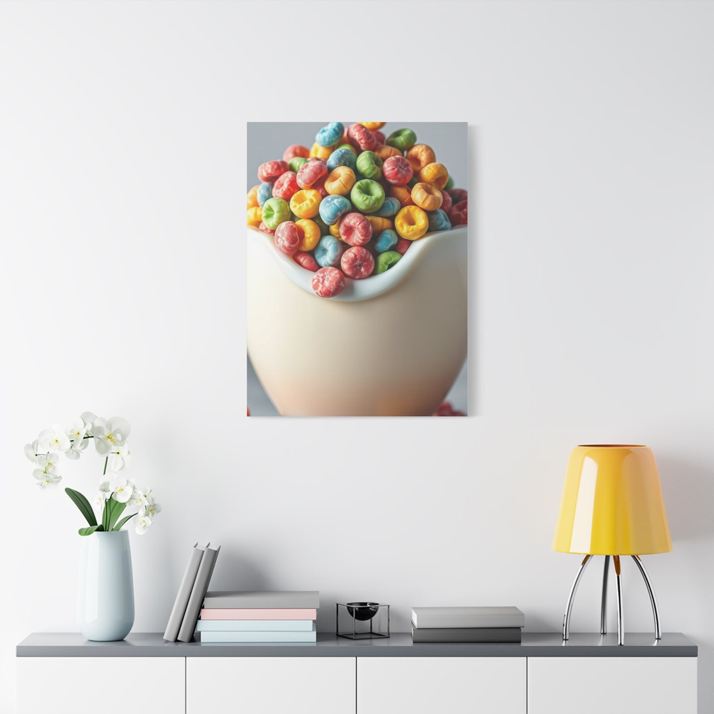 Radiant Breakfast Harmony Art Wall Art & Canvas Print